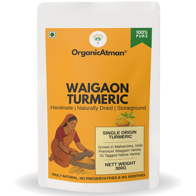 Stone-Ground Waigaon Turmeric Powder - 300g