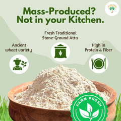 Khapli Wheat Flour (Khapli Atta)