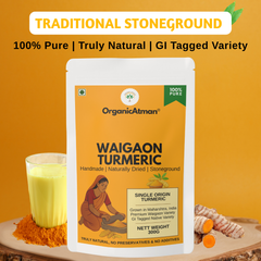 Stone-Ground Waigaon Turmeric Powder