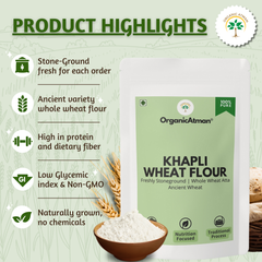 Khapli Wheat Flour (Khapli Atta)