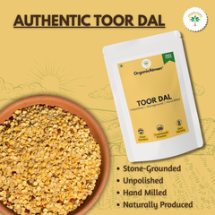 Desi Toor Dal (Unpolished & Stone-Ground)