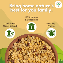 Desi Toor Dal (Stone-Milled & Unpolished)