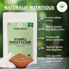 Khapli Wheat Flour (Khapli Atta)