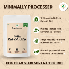 Sona Masoori Rice (Single-Polished)