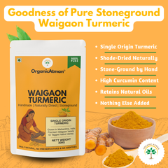 Stone-Ground Waigaon Turmeric Powder