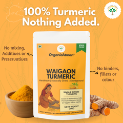 Stone-Ground Waigaon Turmeric Powder