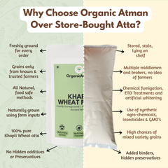 Khapli Wheat Flour (Khapli Atta)