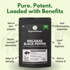 Malabar Black Pepper (Whole)