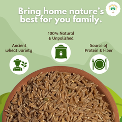 Khapli Wheat Whole (Khapli Wheat Grains)