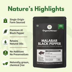 Malabar Black Pepper (Whole)