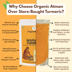 Stone-Ground Waigaon Turmeric Powder