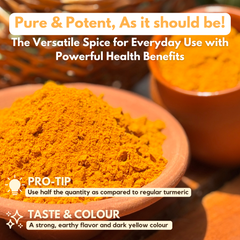 Stone-Ground Waigaon Turmeric Powder