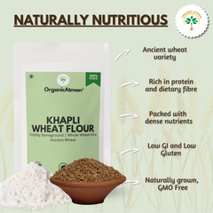 Khapli Wheat Flour (Khapli Atta)