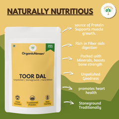 Desi Toor Dal (Stone-Milled & Unpolished)